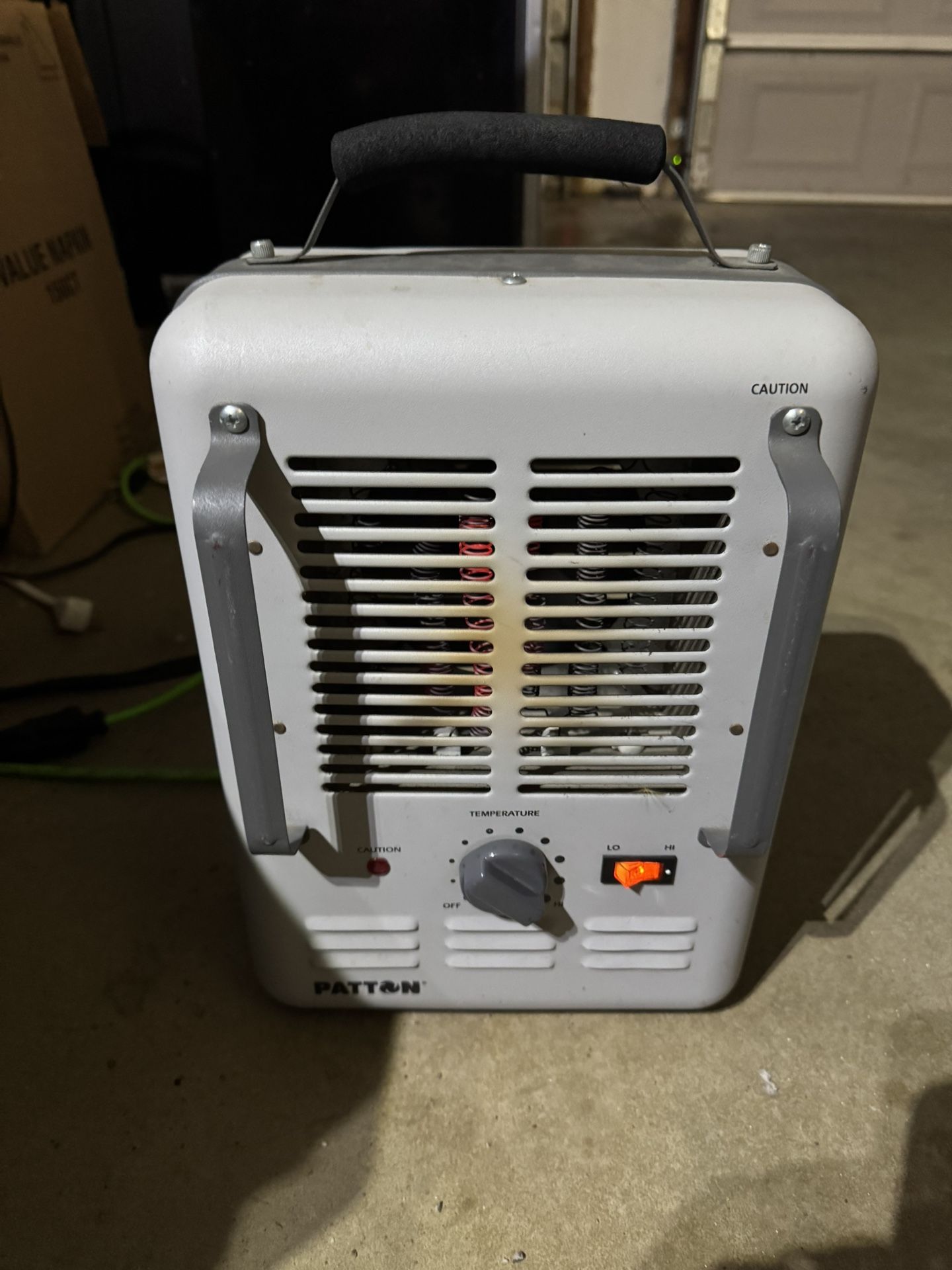 PATTON Electric Utility Heater 1500 WATT Portable PUH680 !!