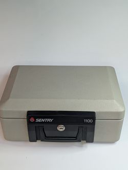 Sentry 1100 Fire-Resistant Portable Safe Chest Without Key