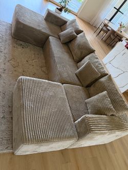 Modular Cloud Boneless Sectional Sofa