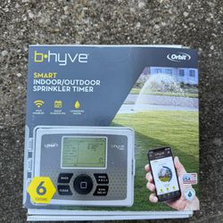 Orbit B-hyve Smart Indoor/Outdoor Sprinkler Timer – 6 Stations