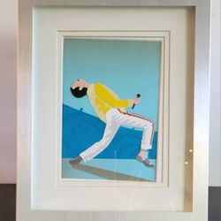 Iconic Freddie Mercury Live Aid Pose Cami Kudionowig Ltd Ed 7/2010 9x11