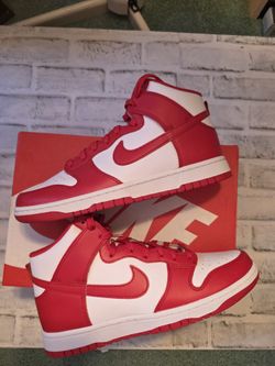Nike Dunk High Retro “University Red” – Men’s Size 9 (DD1399-106)