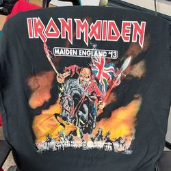 Vintage Iron Maiden Concert T-SHIRT 
