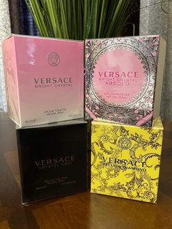 Versace Fragrance Set of 4 – 90ml (65Each)