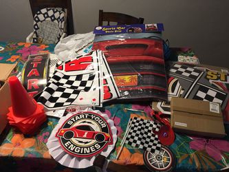 Race Car Themed Party Decorations
