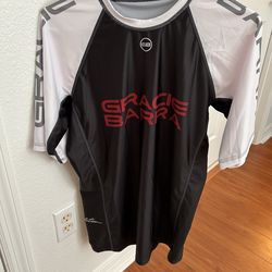 Gracie Barra Rash Guard 2XL Men’s Shirt Jiu Jitsu Short Sleeve GB Equipe Edition
