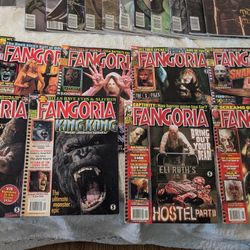 Old Horror Magazines Fangoria / Weird Nj
