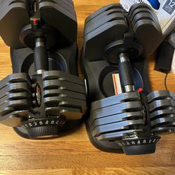 Workout Equipment - Bench And adjustable Weights
