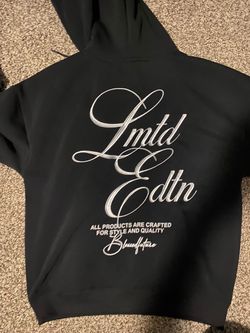 Bleuedfuture Lmtd Edtn Black Hoodie