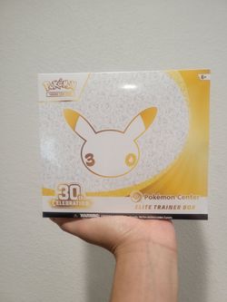 Pokemon 30th Celebration Pokemon Center ETB