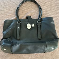 Tumi Leather Tote Bag