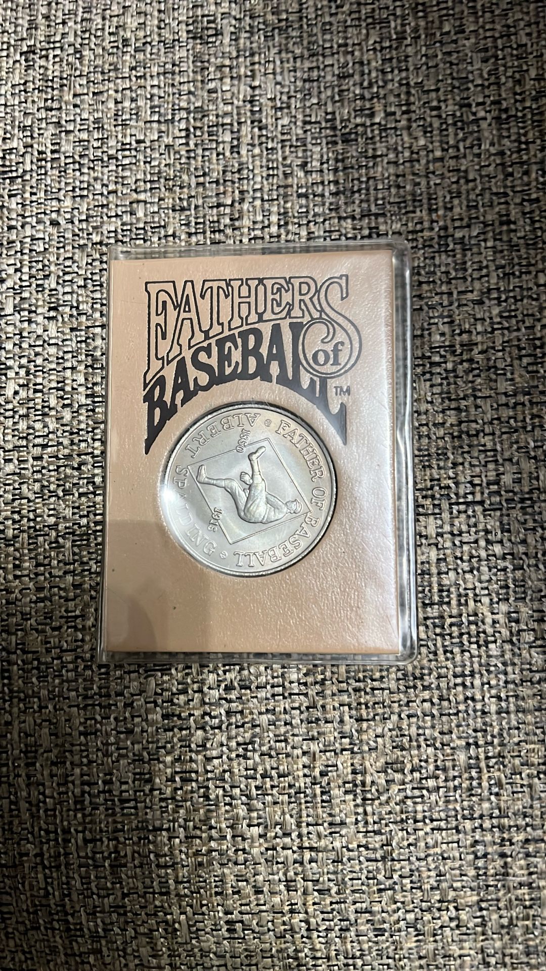 Father Of Baseball Coin  1992