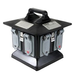 50 Amp Pagoda Jr.™ Spider Box to GFCI Duplex Receptacles, Weather Resistant