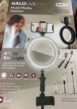 8’ LED  Ring Light