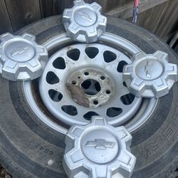 2021 Chevy Silverado Stock Rims 