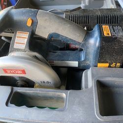 18V Ryobi Skil saw
