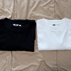 AIRism Cotton Oversized T-Shirt | Half-Sleeve Size US Small