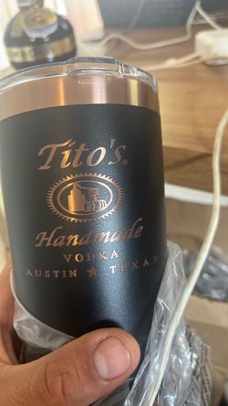 Yeti cup Tito’s