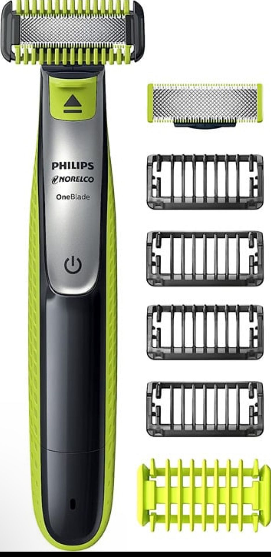 Philips Norelco OneBlade Face + Body Hybrid Electric Trimmer and Shaver, QP2630/
