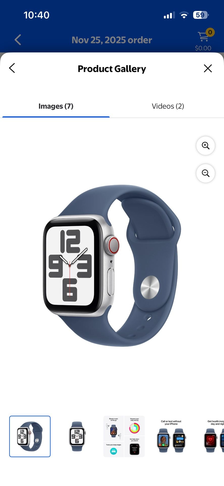 New Sealed Apple Watch SE 2 Cellular 40mm