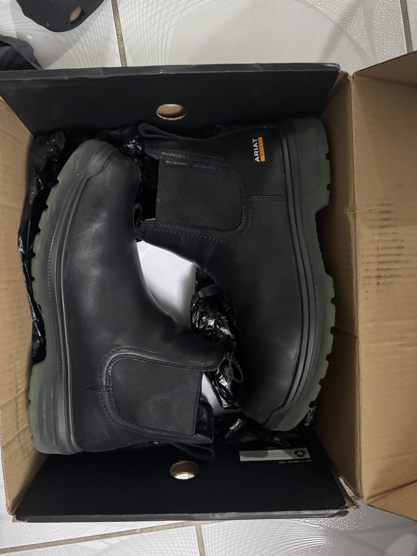 ariat turbo chelsea work boots