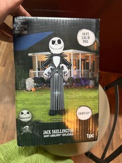 Jack Skellington 10 FT Giant Airblown Inflatable
