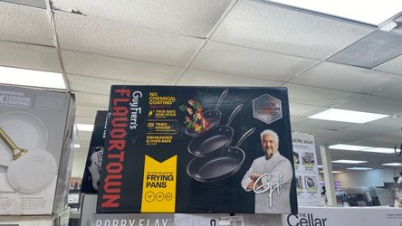 Frying Pan Set Guy Fieri Flavortown 3-Piece Frying Pan Set