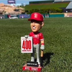 Mike Trout 400 HR Bobblehead