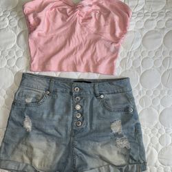 Shirts, Shorts, Skirt, Pants, Sweaters