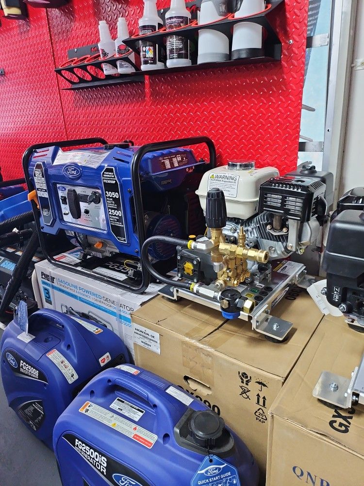 Generator Preasure Washer Combo