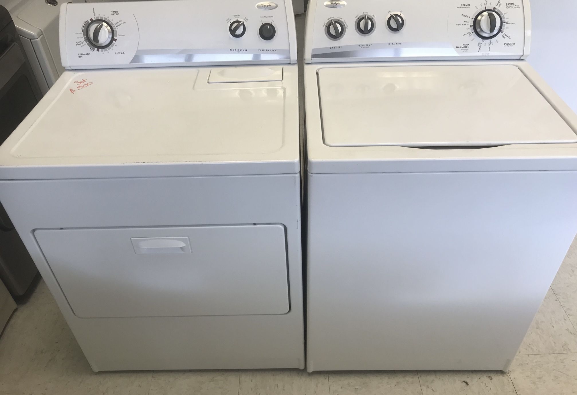 Whirlpool Washer and Dryer Set *Free Delivery To Door *