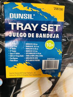 NEW Paint Tray Set