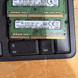 8GB (2x4GB) Samsung DDR3 Laptop RAM 1600MHz – PC3L-12800S