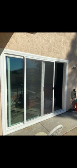 Vinyl windows black white almond