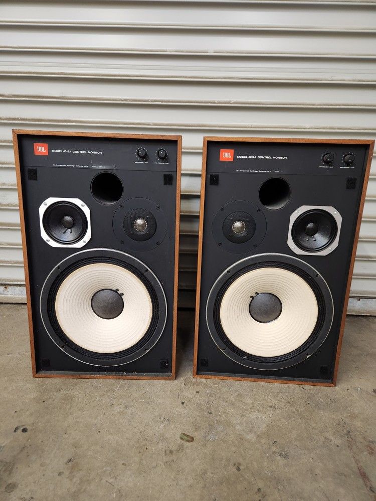JBL Model 4312A Control Monitor Speakers for Sale in Chino, CA - OfferUp