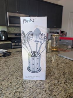 Parini 7-Piece Stainless Steel Utensil Set