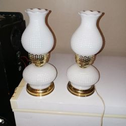 2 Nice Looking Old Fashion Style Lamps