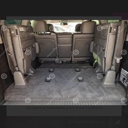 3rd Row Seat Land Cruiser 200 Series 2015 (black) 