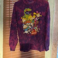 Long Sleeve Cartoon T-Shirt