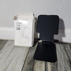 Anozer Tablet Stand Foldable & Adjustable, Portable Monitor Stand 5.55*3.94" Wide, Fit for iPad Holder Stand Compatible with iPad Pro 11, 12.9/iPad 10