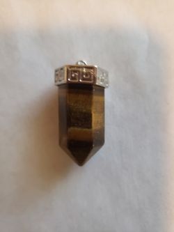 Tiger's eye pendant