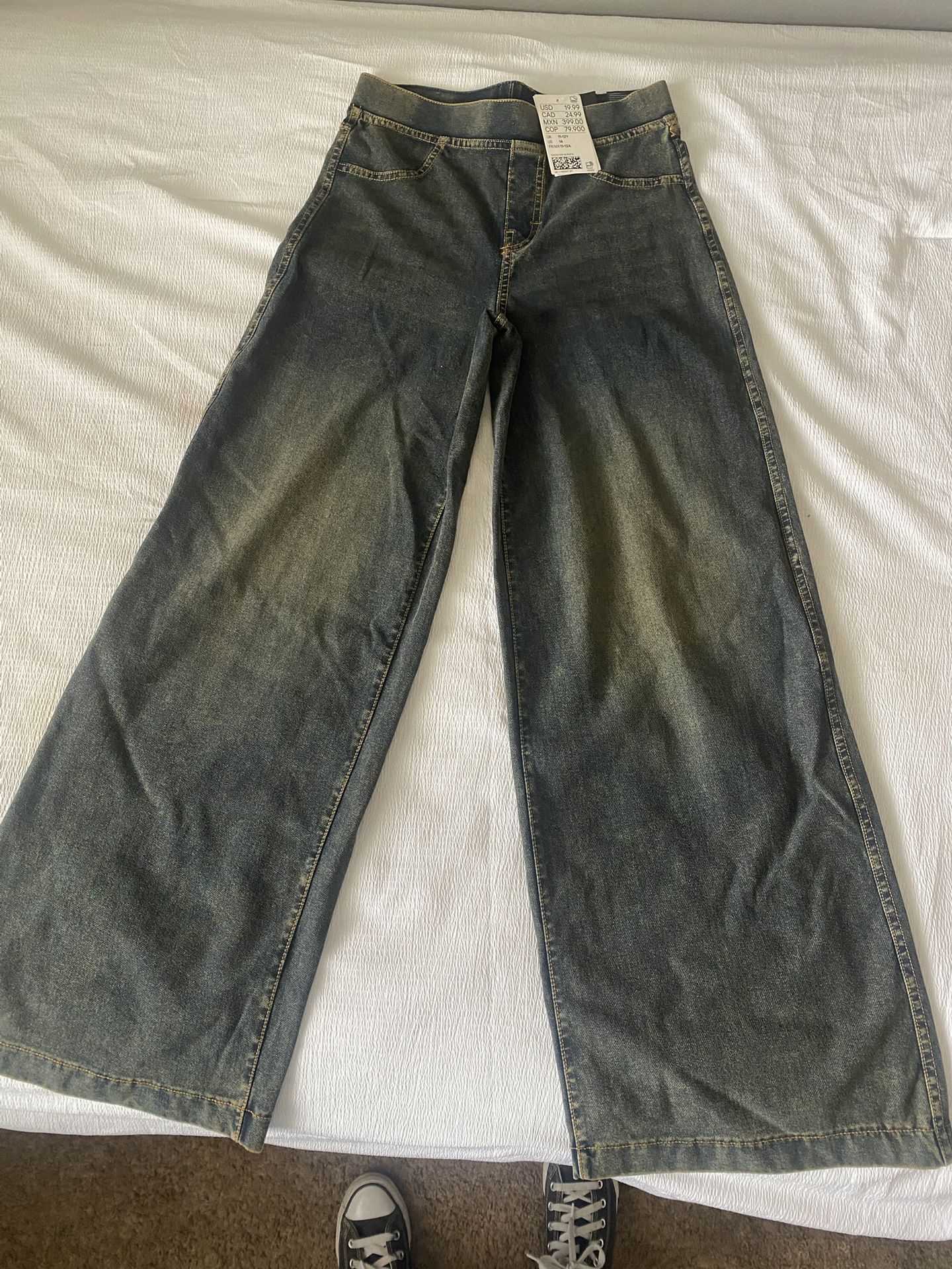 Girls Wide Leg Pants
