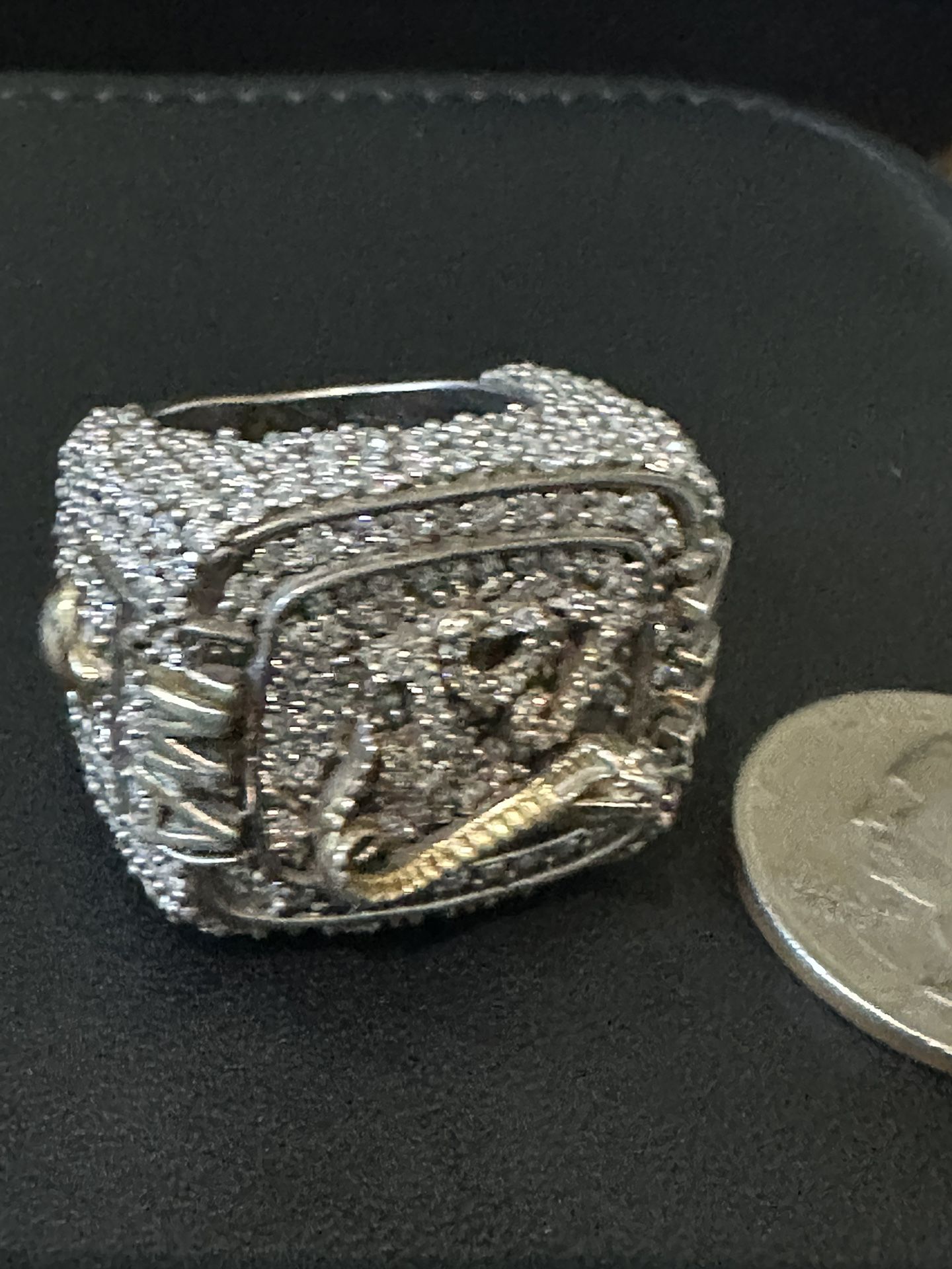 Ring Size 7 Moissanite