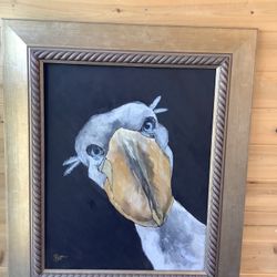 Shoebill Stork Original Painting 