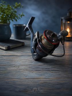 Open face fishing rod