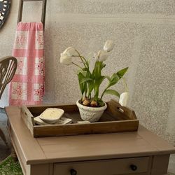 Vintage Inspired Bassett Solid Oak Coffee Table