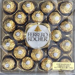 Ferrero Rocher hazelnut chocolate