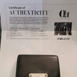 AUTHENTIC SAINT LAURENT YSL TRIFOLD WALLET 