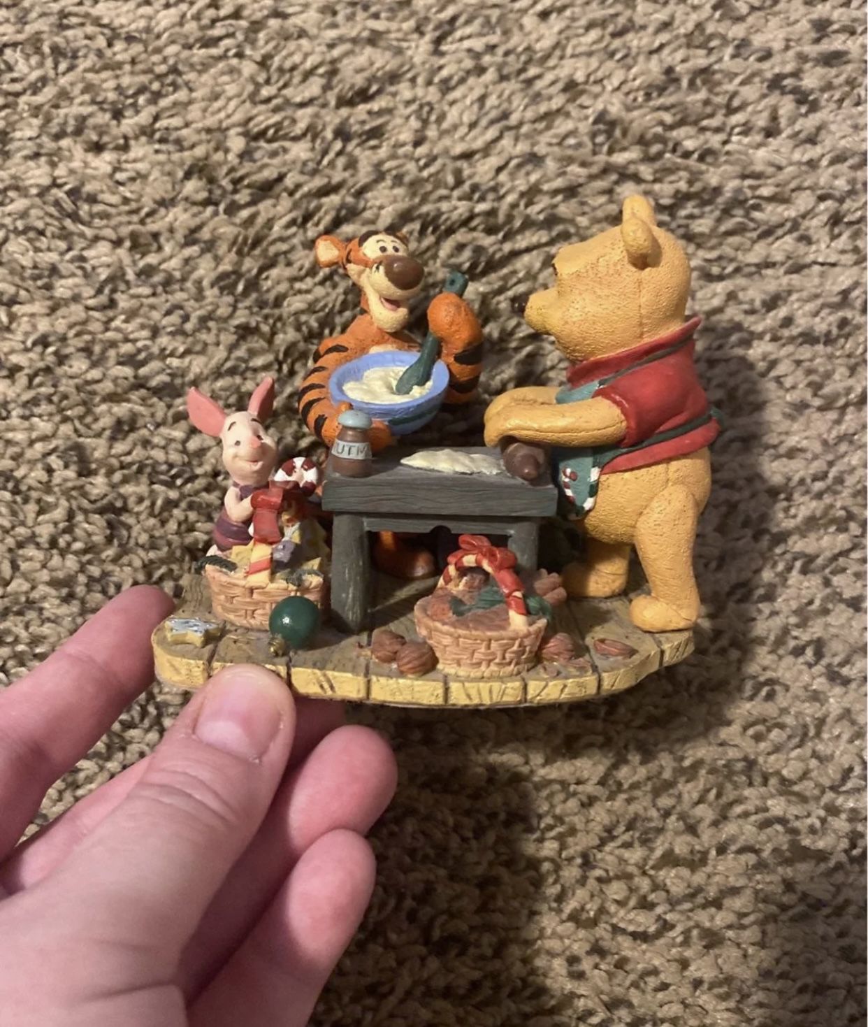 Vintage Disney Winnie The Pooh Figurine 