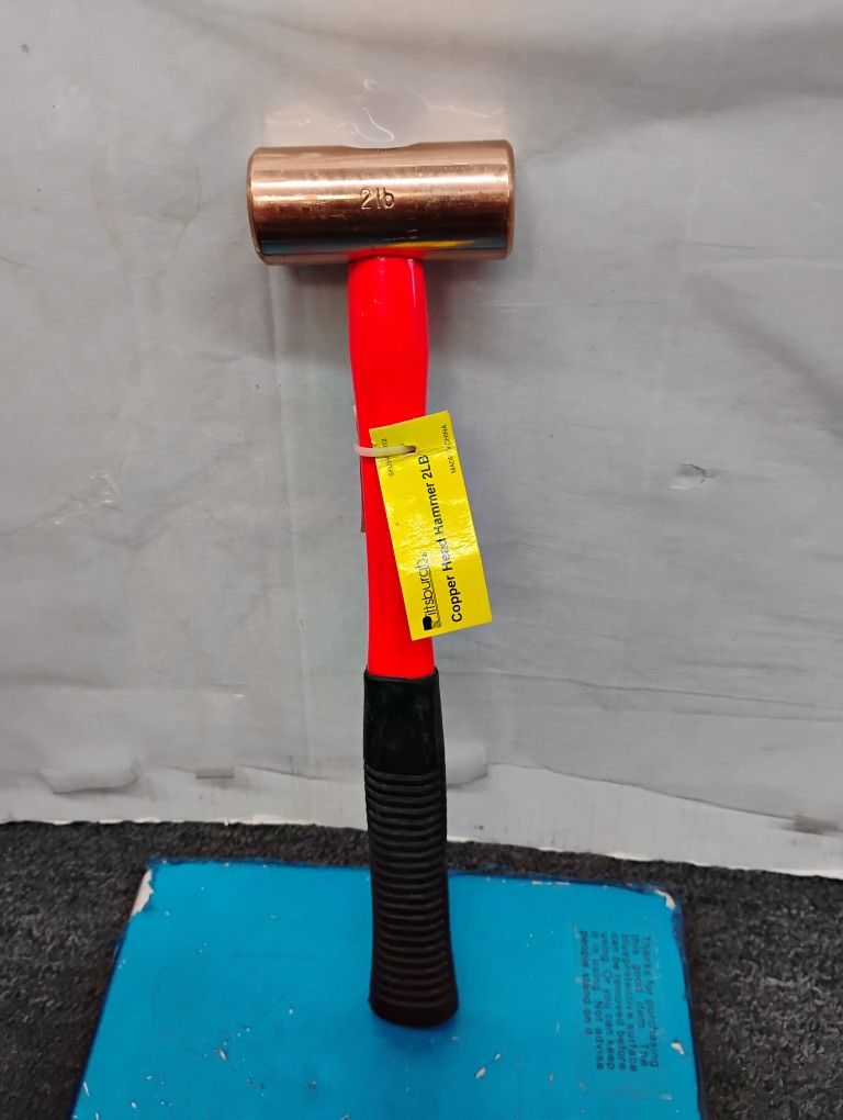 Pittsburgh Copper Head Hammer, weighing 2 lbs.